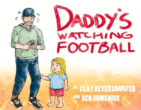 Daddys Watching Football
