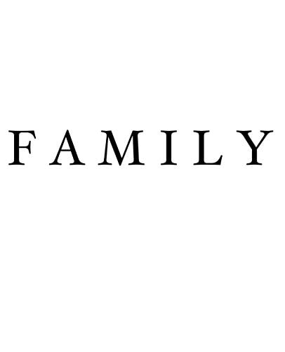 Family A Decorative Book for Coffee Tables, Bookshelves and Interior Design Styling Stack Deco Books Together to Create a Custom Look in Any Room