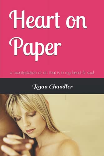 Poetry Book Heart on Paper