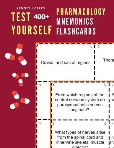 Test Yourself 400+ Pharmacology Mnemonics Flashcards Practice Pharmacology Flash Cards for Exam Preparation