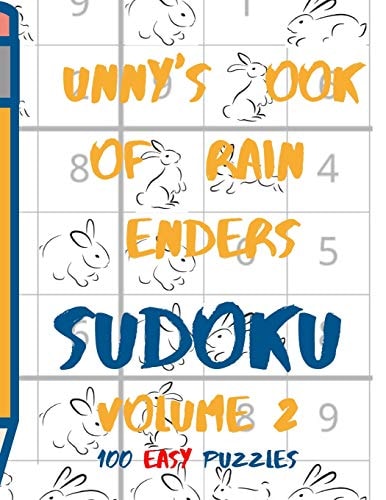 Bunnys Book of Brain Benders Volume 2 100 Easy Sudoku Puzzles Large Print (Cpll.0306)