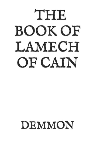 The Book of Lamech of Cain And Leviathan