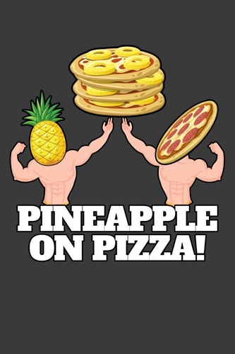Pineapple On Pizza 120 Page Notebook