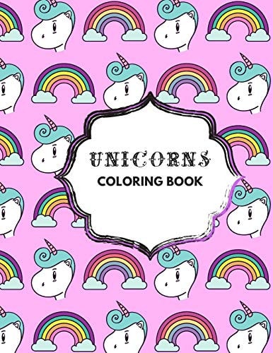 Unicorns Coloring Book