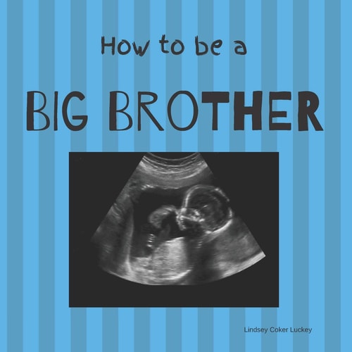 How to Be a Big Brother Picture Book for Photo Prop