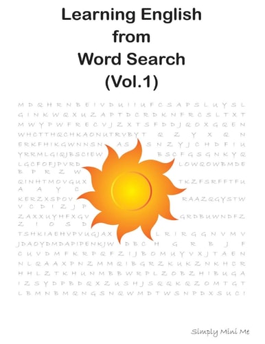 Learning English from Word Search (Vol. 1)