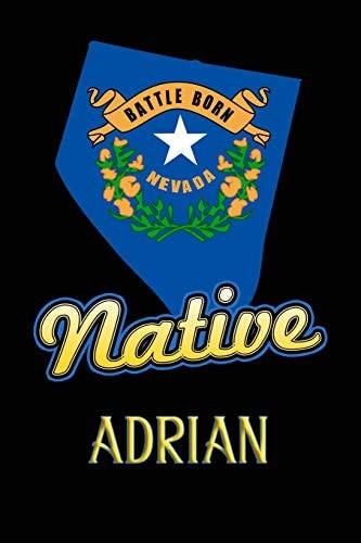Nevada Native Adrian College Ruled Composition Book