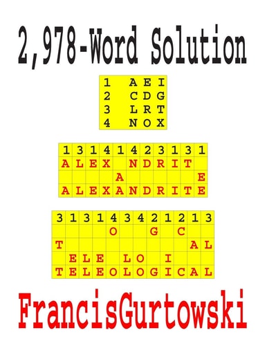 2,978-Word Solution