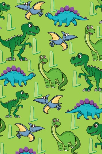 L Dinosaur Alphabet Practice Writing Book for Kids