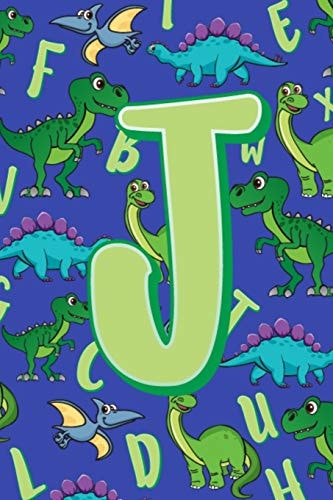 J Dinosaur Alphabet Practice Writing Book for Kids
