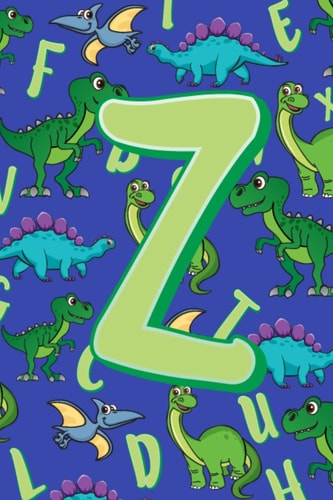 Z Dinosaur Alphabet Practice Writing Book for Kids