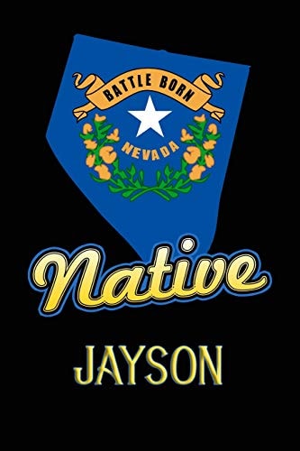 Nevada Native Jayson College Ruled Composition Book