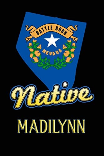 Nevada Native Madilynn College Ruled Composition Book