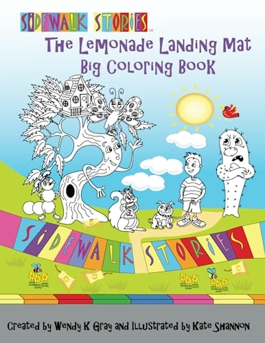 Sidewalk Stories The Lemonade Landing Mat Big Coloring Book