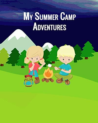 My Summer Camp Adventures Activity Diary for Summer Vacation