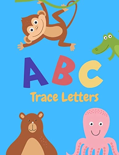 Trace Letters Letter Tracing Practice, Workbook for Writing, Lear to Write the Alphabet