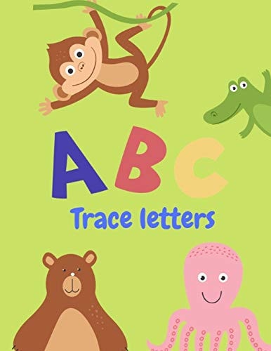 Trace Letters Letter Tracing Practice, Workbook for Writing, Lear to Write the Alphabet