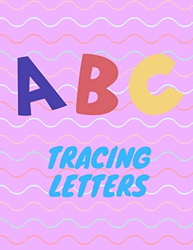 Trace Letters Letter Tracing Practice, Workbook for Writing, Lear to Write the Alphabet