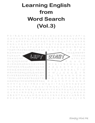 Learning English from Word Search (Vol. 3)
