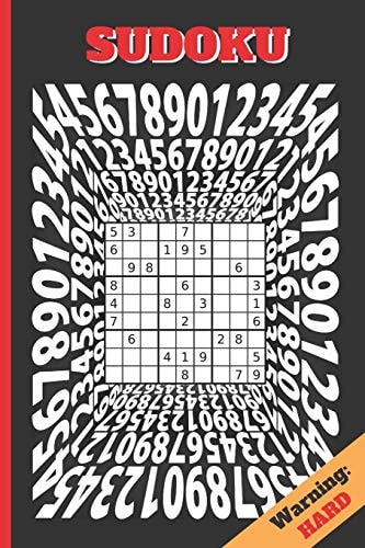 Sudoku Hard Level. Answer Keys Included. Tons of Fun. Easy-To-Read Font Sudoku Book.