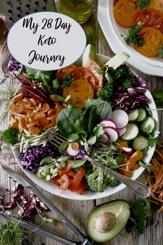 My 28 Day Keto Journey For Professionals To Plan, Organize And Track New Diet And Healthy Lifestyle