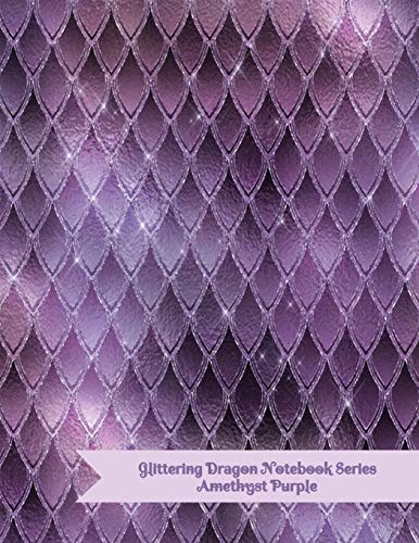 Glittering Dragon Notebook Series Amethyst Purple