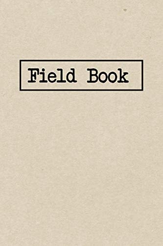 Field Book A Graph Paper Field Book For Research And Project Notes