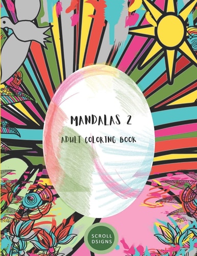 Mandala 2 Adult Coloring Book