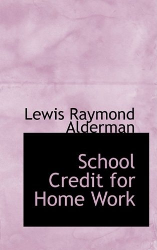 School Credit for Home Work