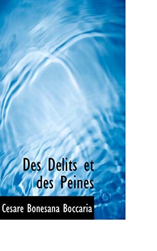 Des Délits et des Peines
