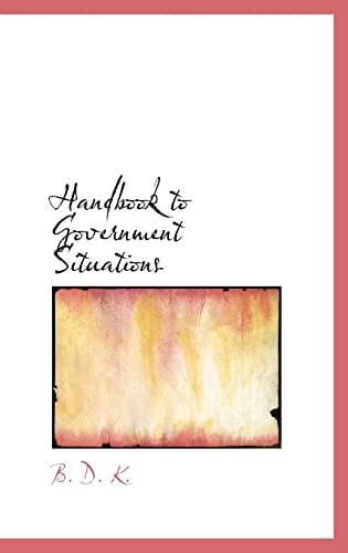 Handbook to Government Situations