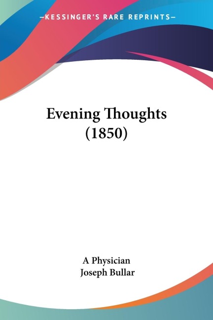 Evening Thoughts (1850)