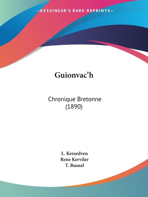 Guionvach: Chronique Bretonne (1890)