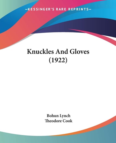 Knuckles And Gloves (1922)