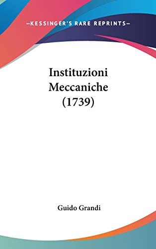 Instituzioni Meccaniche