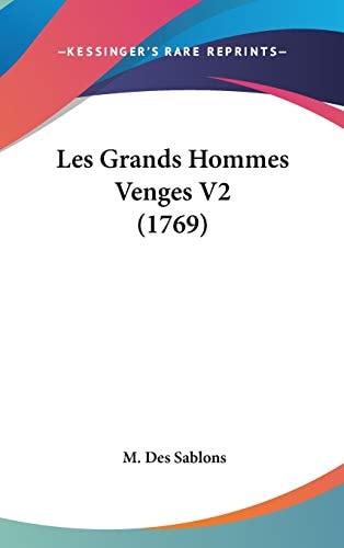 Les Grands Hommes Venges V2