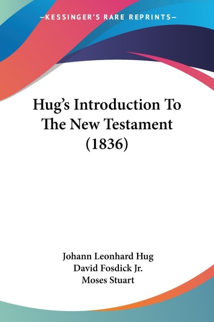 Hugs Introduction To The New Testament (1836)