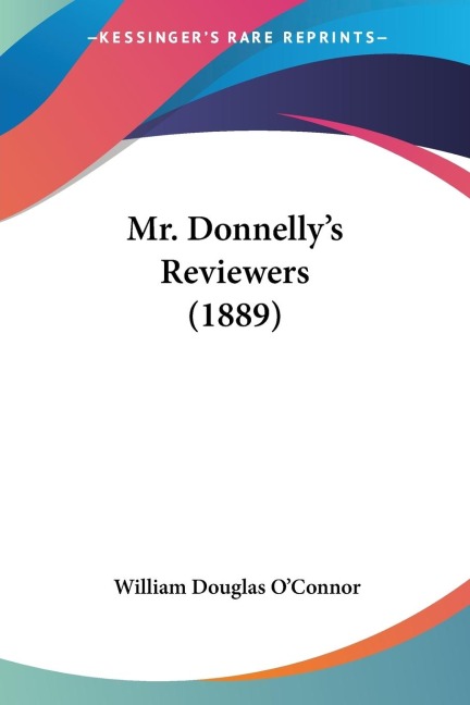 Mr. Donnellys Reviewers (1889)