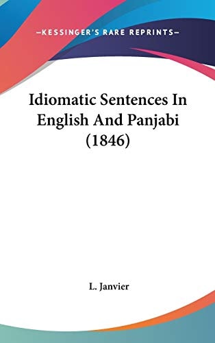 Idiomatic Sentences in English and Panjabi