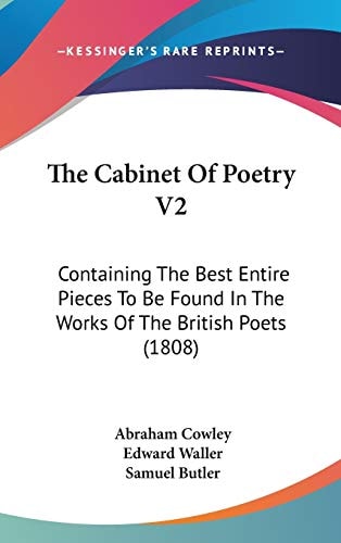 The Cabinet of Poetry V2 Containing the Best Entire Pieces to Be Found in the Works of the British Poets (1808)