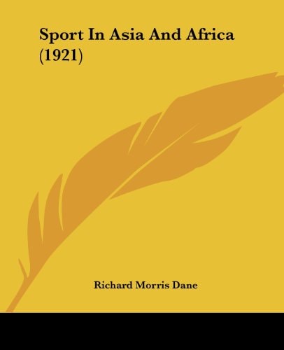 Sport In Asia And Africa (1921)