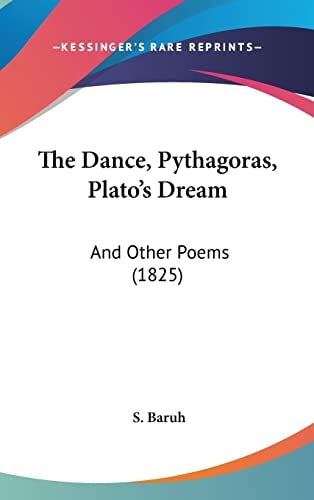The Dance, Pythagoras, Plato's Dream And Other Poems (1825)