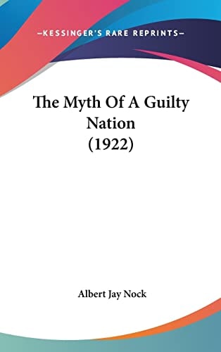 The Myth Of A Guilty Nation (1922)