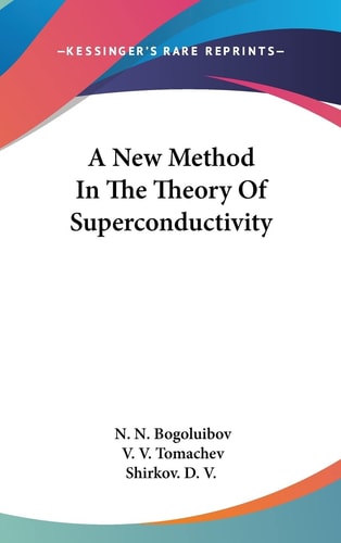 A New Method in the Theory of Superconductivity
