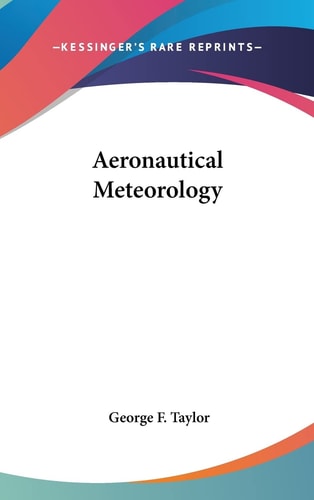 Aeronautical Meteorology
