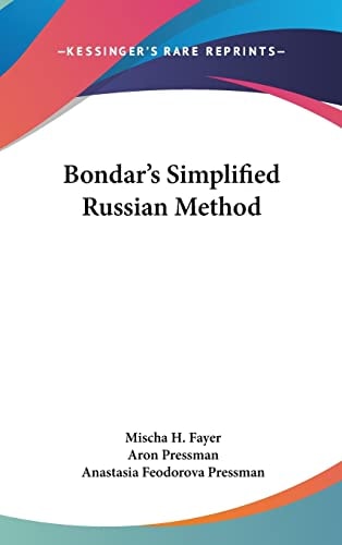 Bondar's Simplified Russian Method