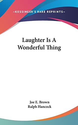 Laughter Is a Wonderful Thing