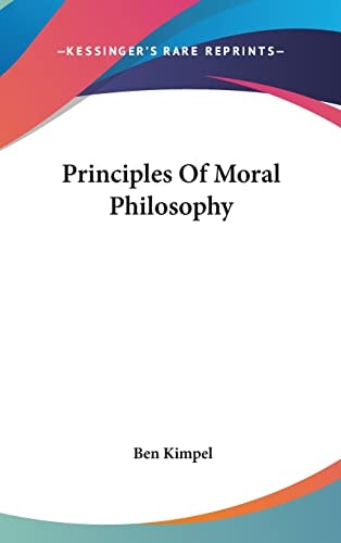 Principles of Moral Philosophy