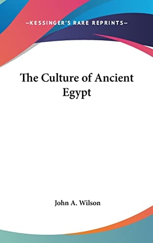 The Culture of Ancient Egypt