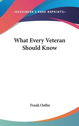 What Every Veteran Should Know